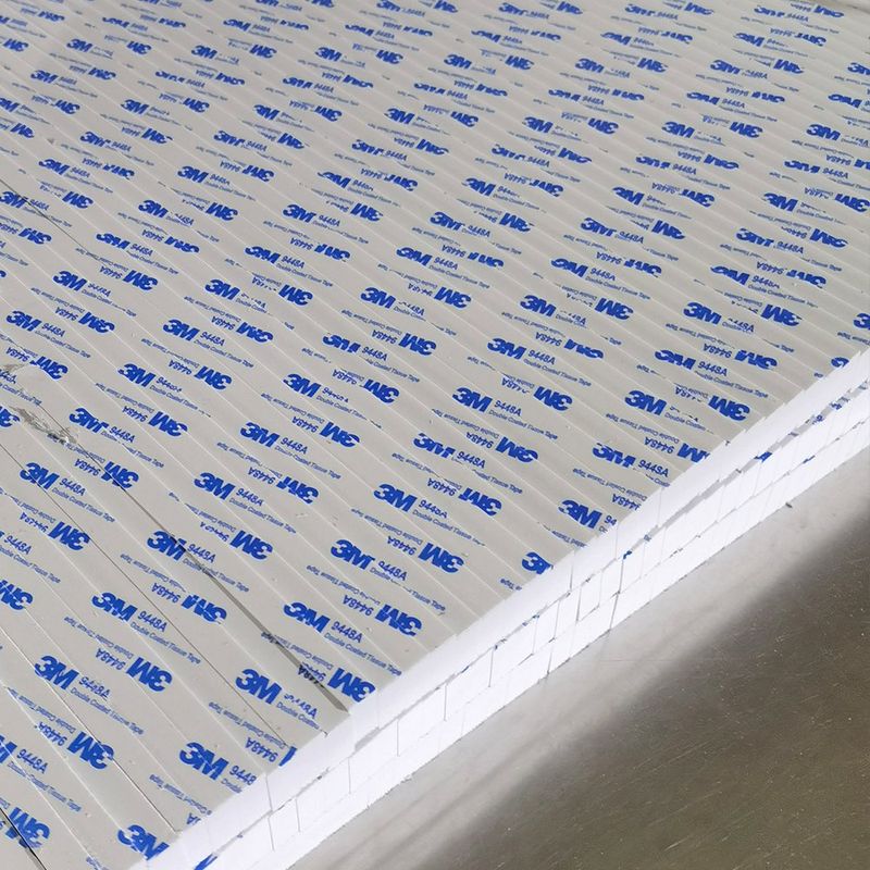 Self-Adhesive EVA Foam Seal Strip with 3M 9448A Backing